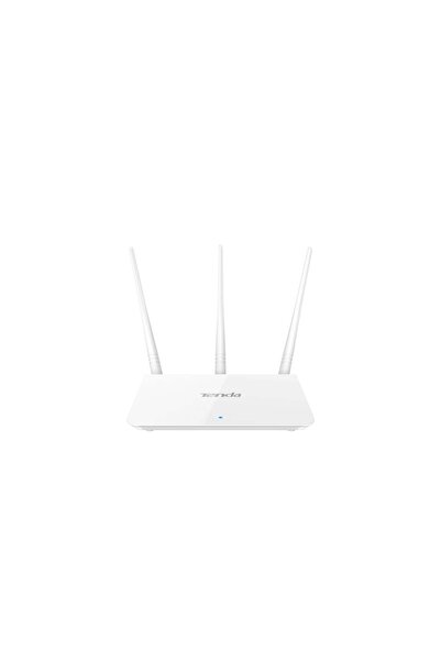 Tenda Home Router, Up To 0.3 Gbps, Up To 25 User, White