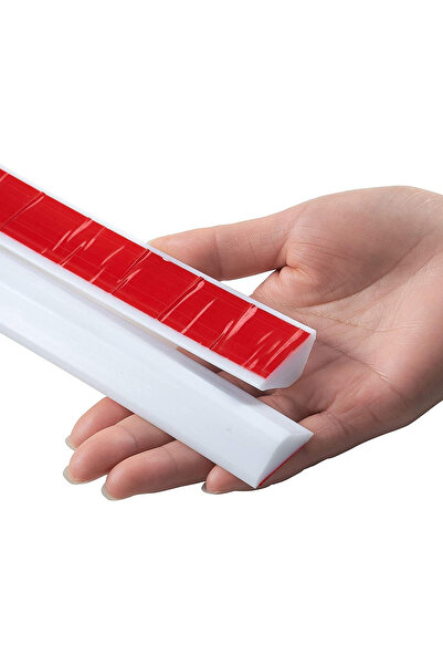 OEM Barieră autoadezivă din silicon, etanșare la apă 0,85 M, trapezoidală albă