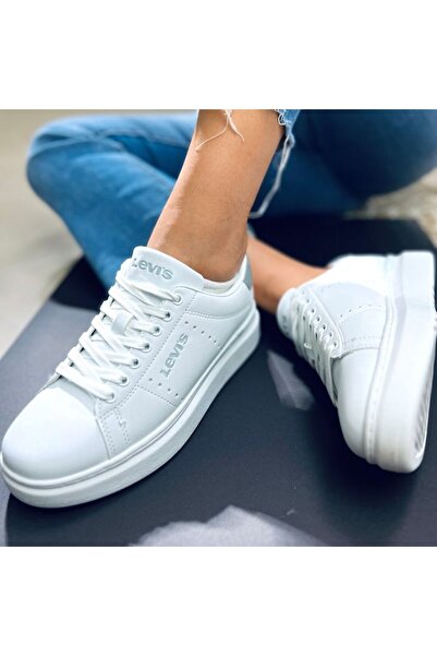 Levi's - UNISEX Ellis Max white grey sneakers, size 38