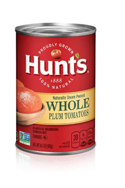 Hunt طماطم هانتس كاملة مقشرة 411 جرام × 6 قطع