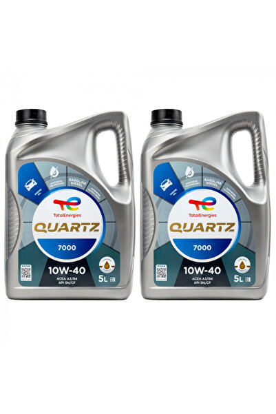 TOTAL Pachet 10 litri Ulei Quartz 7000 Energy 10W40