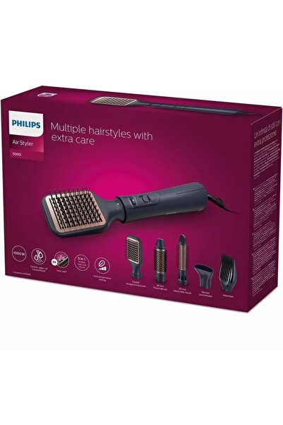 Philips Airstyler 2 in 1Dryer & Styler with Argon Oil Ceramic Coating , 1000 Watts