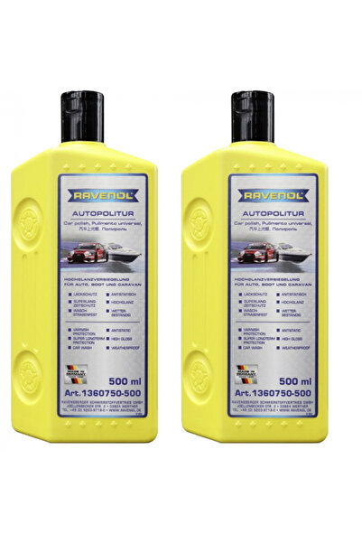 RAVENOL Soluție de lustruire auto 2 x 500 ml