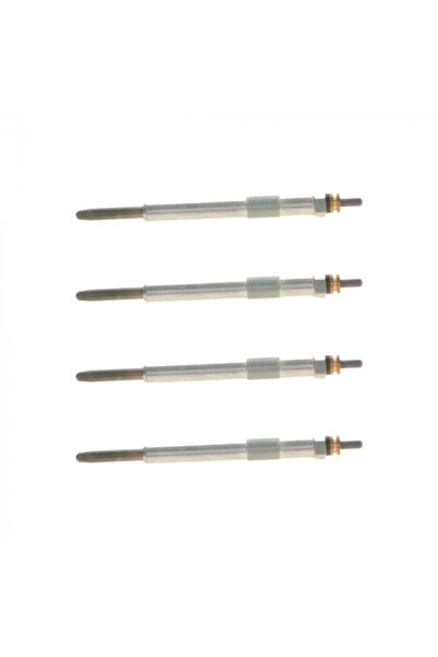 Bosch Set 4 bujii incandescente pentru Fiat Scudo, Ulysse, Ford Focus II, Lancia Phedra 2.0