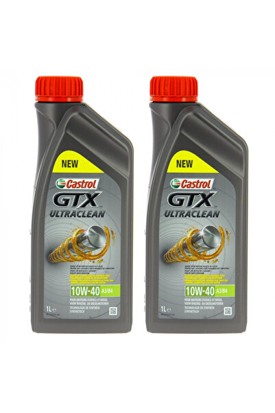 CASTROL Pachet 2 litri Ulei GTX Ultraclean 10W40 A3/B4