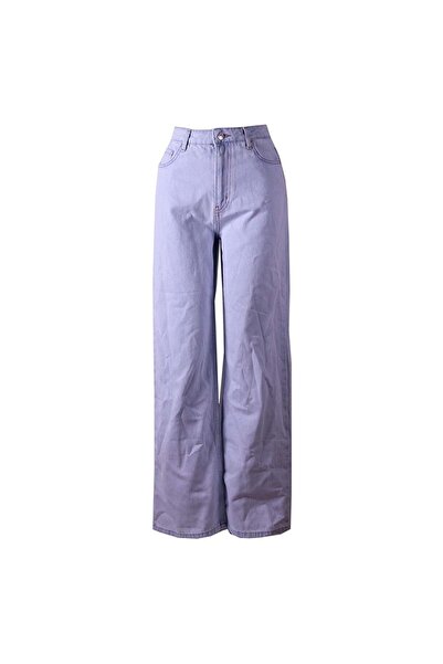 trender Light Blue Women's Jean Pants 7714-1