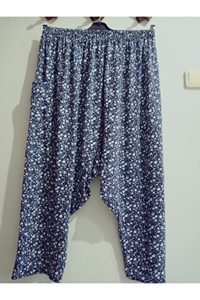 hoaryage Трикотажна тканина з квітковим візерунком, шаровари з кишенями, 100% бавовна