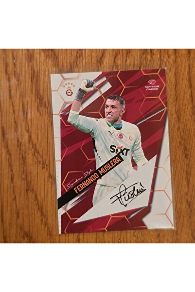 Mythos Cards Fernando Muslera Dijital İmzalı Oyun Kartı