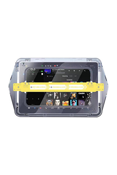 halkhouse Tesla Y Ekran Koruyucu Temperli Cam Kırılmaz Cam