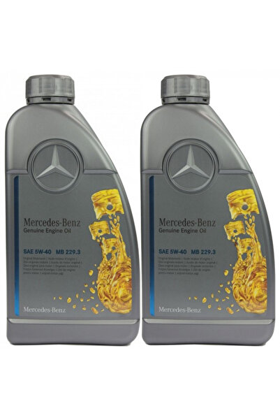 MERCEDES Συσκευασία 2 λίτρα λαδιού MB 229..3 5W40