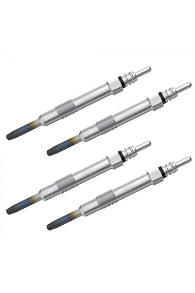 Bosch Set 4 Glow Plugs for Alfa Romeo, Fiat, Opel, Saab