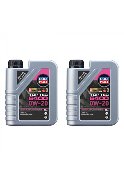 Liqui Moly Pachet 2 litri Ulei Liqui Moly Top Tec 6400 0W20