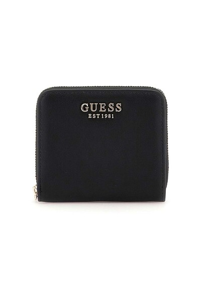 Guess Kadın Talent Fermuarlı Mini Cüzdan - Siyah