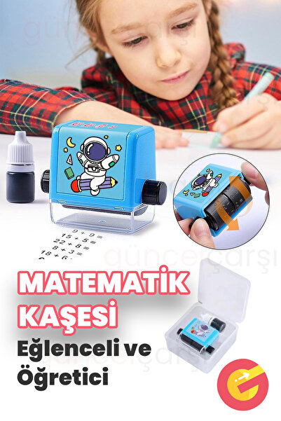 ShopMonkey Çocuklar İçin Matematik Toplama İşlemleri Kaşesi, Eğitim Çarpım Ta...