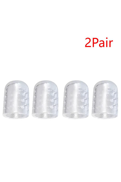 Choice1 زوجان من غطاء حماية أصابع القدم من السيليكون، غطاء حماية الإبهام، بثو...