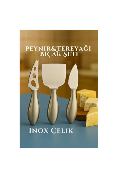 thebestnzm Bx Inox Cheese Knife Set - Butter Knife Breakfast Set Professional Design 304 Stainless Steel