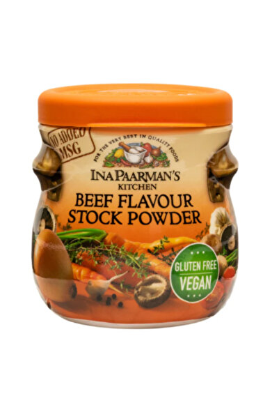 Ina Paarman مسحوق مرق بنكهة لحم البقر قليل الدسم 150 جم × 4 قطع