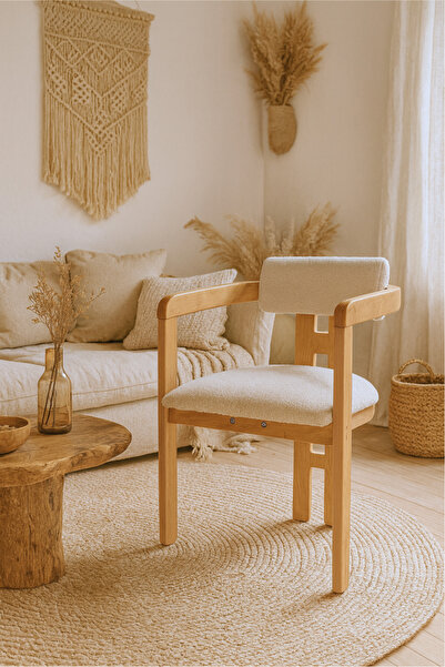 BebeK on For Weltwood İskandinav Sandalye, Cilalı, Döşemeli, Dayanıklı, Kollu...