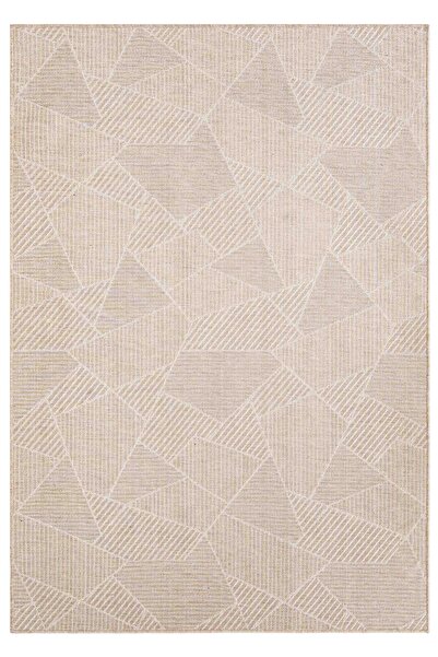 Lorente Home Alegra Beige Sisal Washable Jute Non-Slip Base Woven Straw Kitchen Rug Modern Carpet 1843