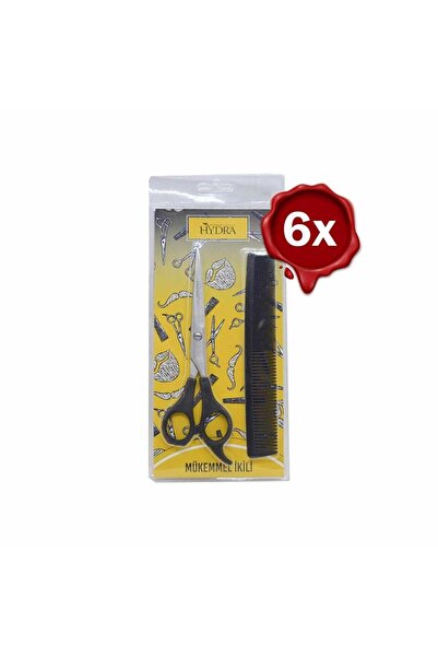 Tarko Hydra Perfect Double profesionalne brijačke makaze + set češlja x 6