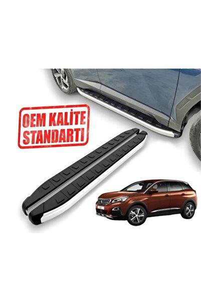 TUNAX OTO 3008 2017-2024 ALYANS ARACA ÖZEL YAN BASAMAK 2017 2018 2019 2020 20...