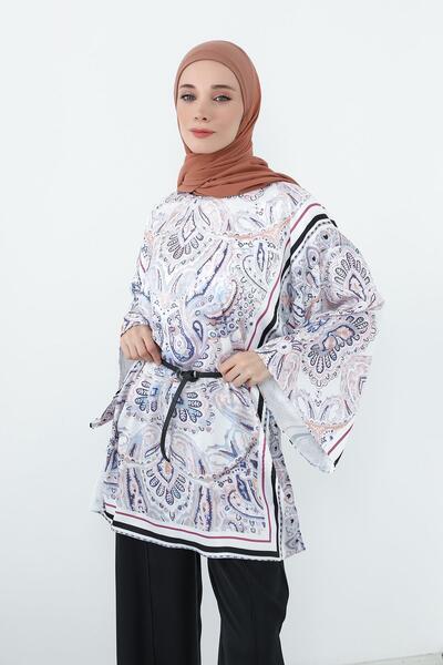 Aisha's Design Neck Covering Combed Cotton Inner Boned Crepe Shawl, Ps-55