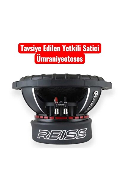 Reis AUDİO D4 OHM RS-KJ12 30 CM SUBWOFER 4000 WAT 2000 RMS ÇİFT BOBİN
