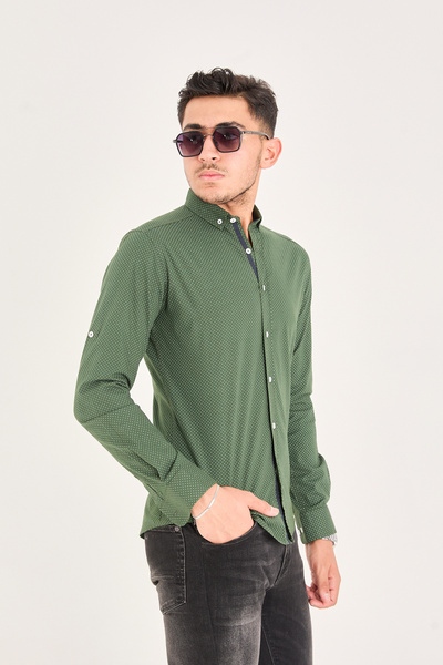 jack carisma ΑΝΔΡΙΚΟ ΠΟΥΚΑΜΙΣΟ ΜΕ ΣΤΡΙΓΚΑΛΟ ΣΤΡΙΓΚΑΛΟ ΠΟΥΑΝΤΙ