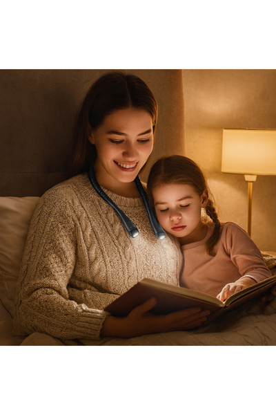 zola LED reading lamp, warm/neutral/cool light, 3 intensities, flexible, USB-C, 59 x 2.3 cm