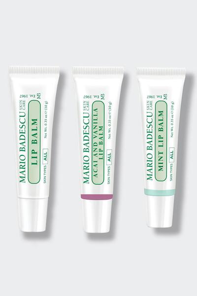 mario badescu Lip Balm Triple Set 3X10Gr