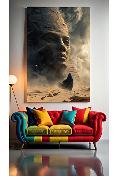 özkacar TOMBOARUL FARAONULUI EGYPTIAN ANTIC, Tablou decorativ pe pânză pentru...