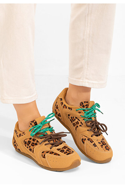 B T Shoes Sneakers dama Charlie leopard