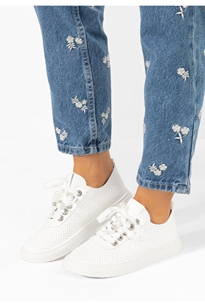 B T Shoes Sneakers γυναικεια Candysa λευκά