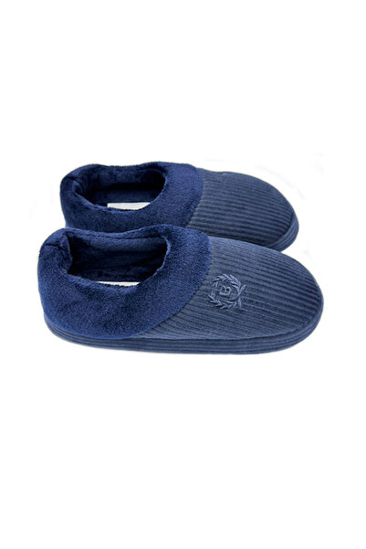 shoemio Boris Lacivert Erkek Ev Ayakkabısı