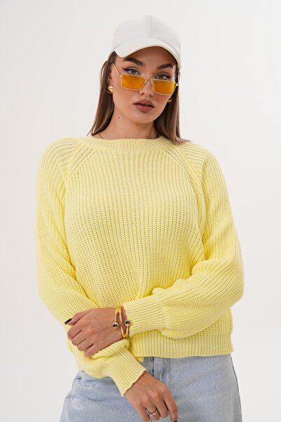 ŞİMAL Pulover tricotat pentru femei, jumătate de croșetat, 255083 -