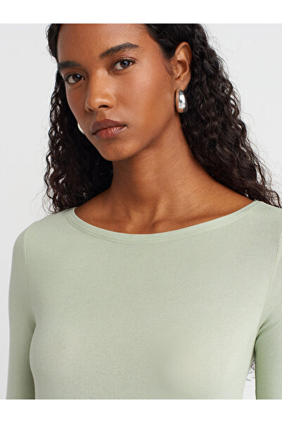 Dilvin 31921 Soft-Keyed Top-Open Khaki