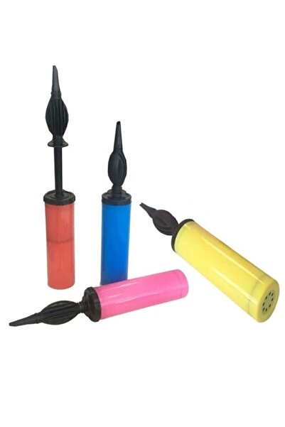 PASTAHÜMA 1 Adet Renkli Balon Şişirme Pompası