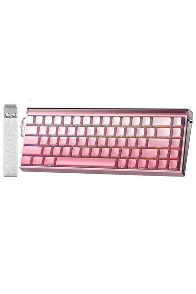 Aula Hero 68 He Manyetik Klavye Rapid Trigger Black King Switch 8000Hz RGB Neon TKL Hot Swap Oyuncu