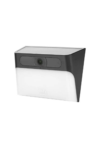 eufy كاميرا S120 الأمنية تعمل بالطاقة الشمسية، إضاءة جدارية، 2K، لون أسود.