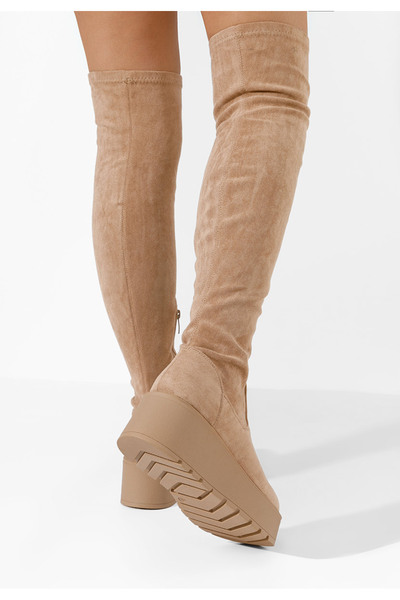 B T Shoes Ψηλές μπότες Hiedra Χακι