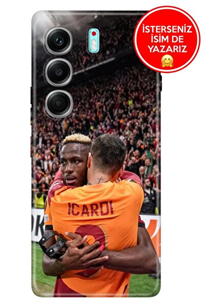 TECNO Camon 40 Pro 5G 6.78" Uyum Kılıf Yerli Üretim Desenli Kapak Victor ve Mauro