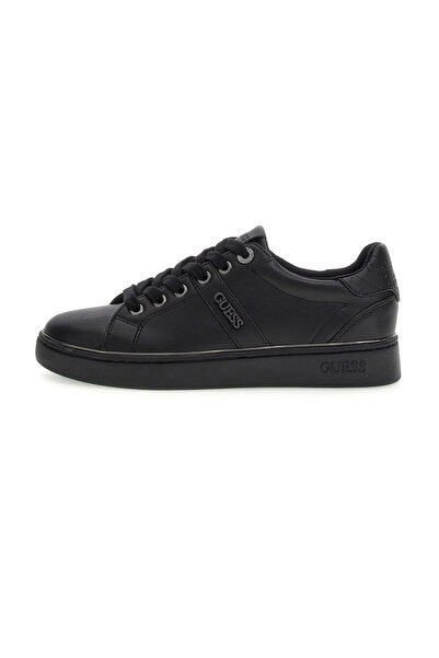Guess Kadın Britz Monokrom Metalik Detaylı Sneaker - Siyah