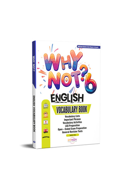 Daymoon Publishing WHY NOT? 6. SINIF WHY NOT ENGLISH VOCABULARY BOOK (GÜNCEL ...