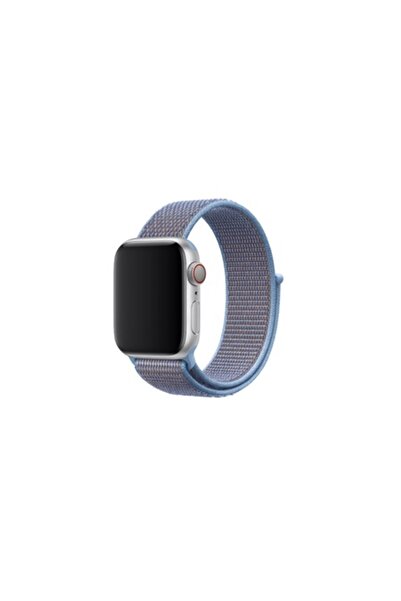 SOHO Λουράκι για Apple Watch, 42-44mm, υφασμάτινο, με ειδικό μπλε σχέδιο
