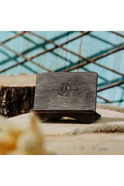 OEM Set of 10 Wooden Business Card Holders HH952 Personalized 9.5x7.5 cm