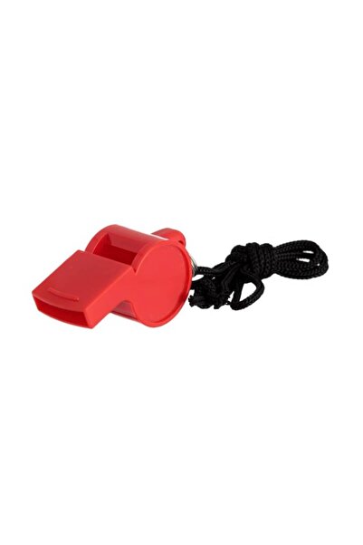 SOHO Whistle with cord, power 110 dB, 4.5x2x2 cm, Red