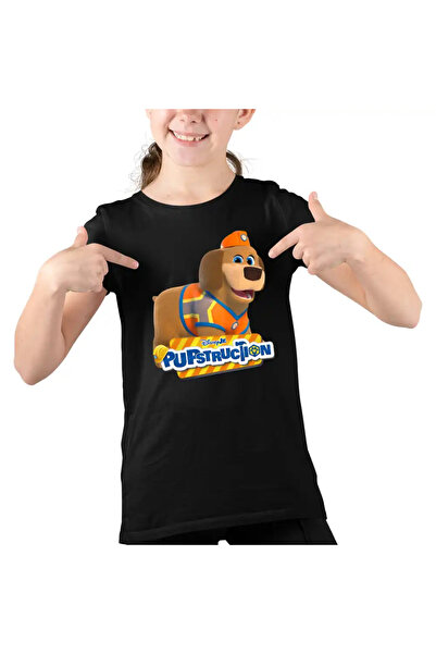 OEM Tricou Copii Fete Pupstruction Tank Catelusi Constructori Desene