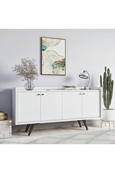 Mymob Alora Tv Sehpası, Konsol Beyaz