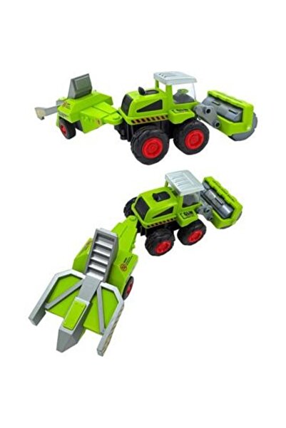 Online Oyuncak Tarım Aracı Traktör Tohum Ekme Makinesi Sürtmeli 28 Cm