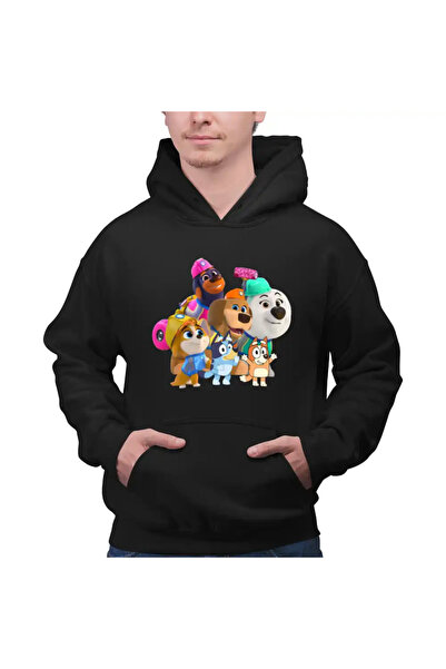 OEM Hanorac Barbati Pupstruction Bluey Catelusi Constructori Bingo Blue